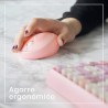Perixx Spain. Kit teclado + ratón inalámbricos rosa. PERIDUO-713 ES