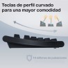 Teclado Completo/Full Size USB Perixx 106 negro (ES)