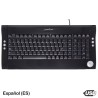 Perixx Spain. OFERTA Teclado multimedia negro cristal PERIBOARD 302