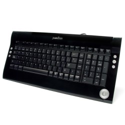 Perixx Spain. OFERTA Teclado multimedia negro cristal PERIBOARD 302