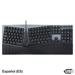 Teclado Ergonómico USB Perixx 535 (ES)