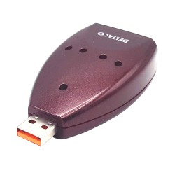 Hub USB Burdeos. 1 entrada-4 salidas Tipo-A