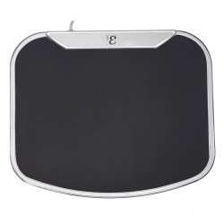 Alfombrilla para ratón con Hub USB. LED azul