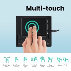 TouchPad Perixx 501 II, Multitouch, USB