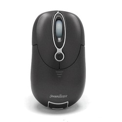 PERIMICE-602 Ratón Mini.  Wireless. Negro.  Vista frontal