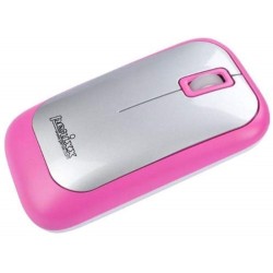 PERIMICE-706 Ratón wireless  Rosa y Plata