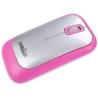 PERIMICE-706 Ratón wireless  Rosa y Plata