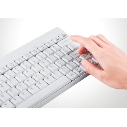 PERIDUO-712 Blanco. Wireless. Teclado, detalle de uso
